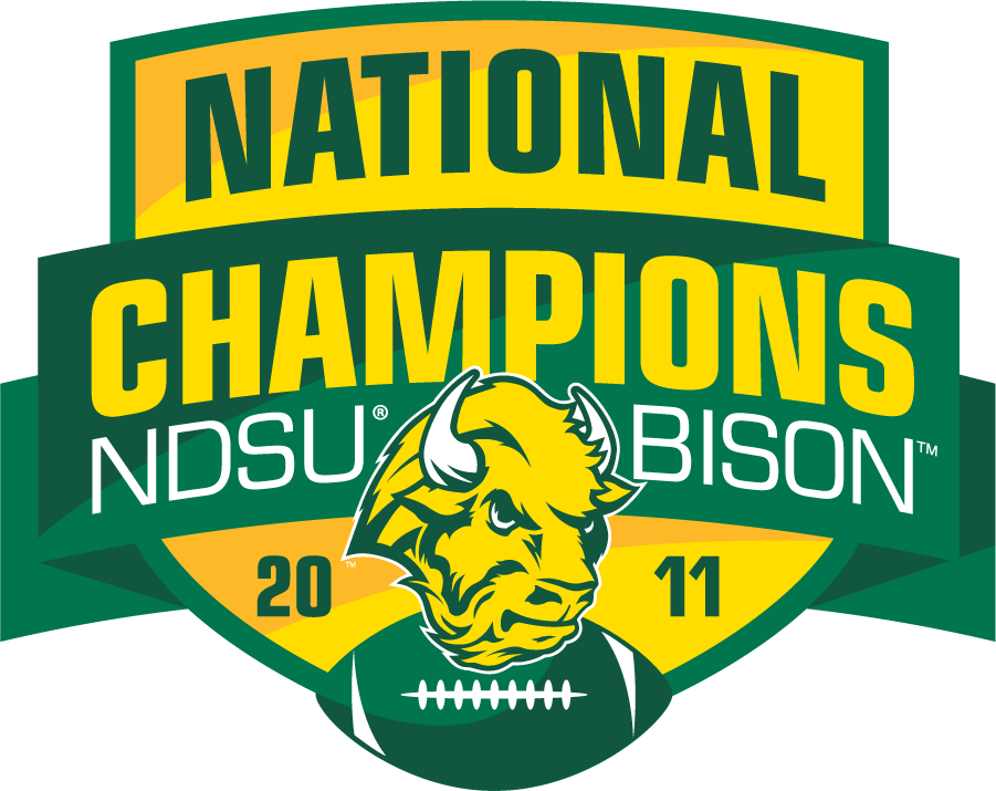 North Dakota State Bison 2011 Champion Logo iron on transfers for clothing